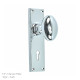 Oval Knob on Backplate