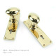 Oval Knob on Backplate