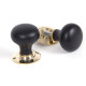 Ebony Knob Set