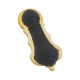 Ebony Beehive Escutcheon with Brass Backplate