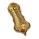 Polished Brass Beehive Escutcheon