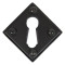 Traditional Blacksmith Diamond Escutcheon