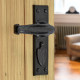 Kirkpatrick 2440 Rockingham Lever Door Handle with Covered Escutcheon