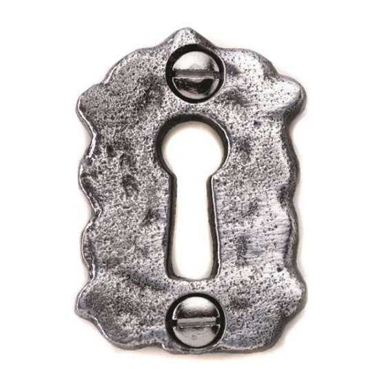 Louis Fraser 312 Escutcheon - Pewter Finish