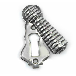 Mayfair Beehive Escutcheon - Aged Nickel Finish