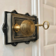 Davenport Cast Iron Rim Lock Set