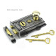 Davenport Cast Iron Rim Lock Set