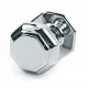 Octagon Chrome Centre Door Knob