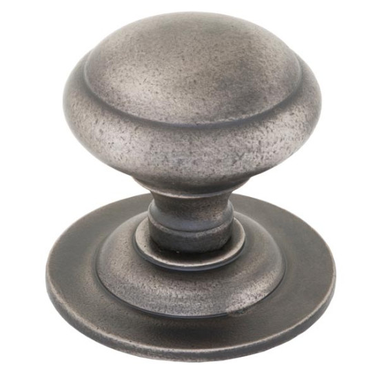 Centre Door Knob - Antique Pewter Finish