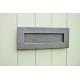 Kirkpatrick A6080 Letter Plate - Argent Finish