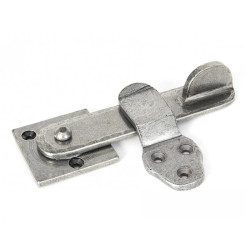 Blacksmith Pewter Patina Privacy Latch Set