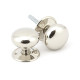 Polished Nickel Mushroom Knob Set
