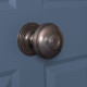 Prestbury Centre Door Knob - Aged Bronze