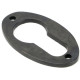 Aged Bronze Oval Euro Escutcheon