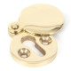Polished Brass Round Escutcheon