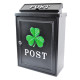Shamrock Wall Mounted Post Box