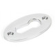 Polished Chrome Oval Escutcheon