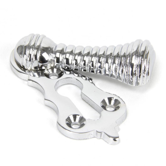 Polished Chrome Beehive Escutcheon