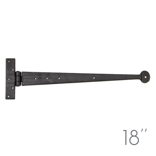Blacksmith External Beeswax Penny End Door Hinges