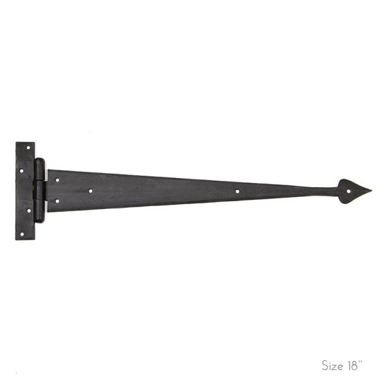 Blacksmith External Beeswax Arrow Head Door Hinges