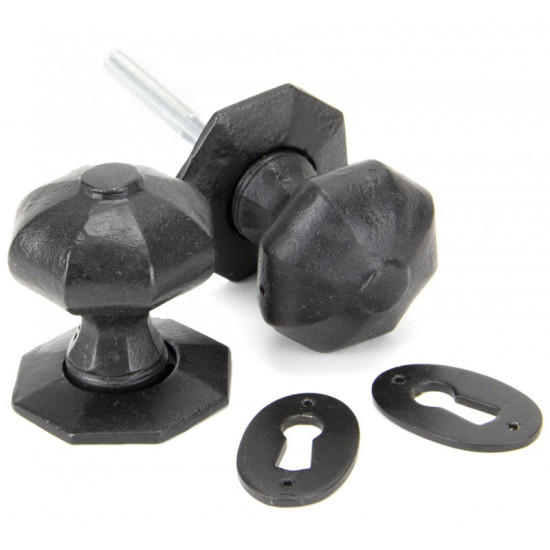 Blacksmith External Beeswax Octagonal Knob Set