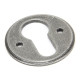 Blacksmith Pewter Patina Regency Euro Escutcheon