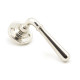 Newbury Lever on Rose Set - Polished Nickel
