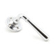 Newbury Lever on Rose Set - Polished Chrome