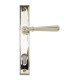 Newbury Slimline Sprung Lever Espagnolette - Polished Nickel