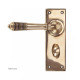 Reeded Lever - Polished Bronze