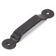 Blacksmith External Beeswax Penny End Thumb Latch Staple
