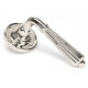 Hinton Lever on Rose Set - Polished Nickel