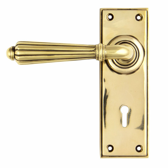 Hinton Lever - Aged Brass