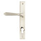 Hinton Slimline Sprung Lever Espagnolette - Polished Nickel