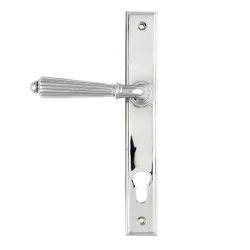 Hinton Slimline Sprung Lever Espagnolette - Polished Chrome