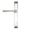 Newbury Slimline Sprung Lever Latch Set - Polished Chrome