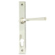 Avon Slimline Sprung Lever Espagnolette - Polished Nickel