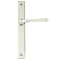 Avon Slimline Sprung Lever Latch Set - Polished Nickel
