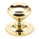 Centre Door Knob - Polished Brass Finish