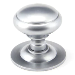 Centre Door Knob - Satin Chrome Finish