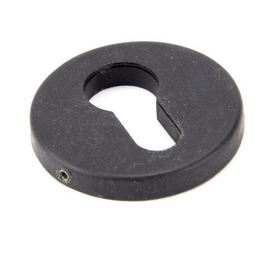 Blacksmith External Beeswax Regency Concealed Euro Escutcheon