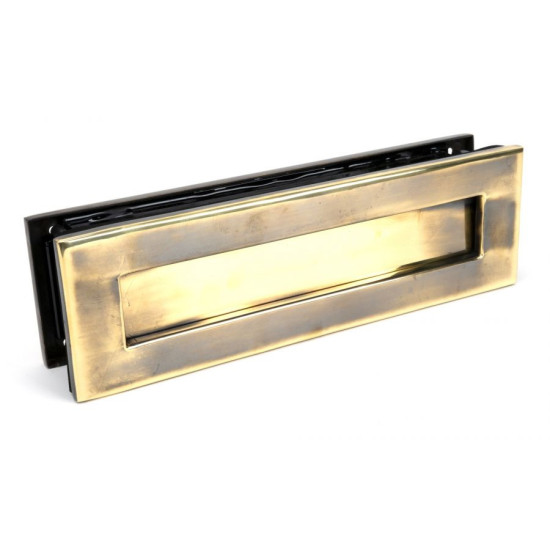 Aged Brass Letterbox