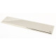 Period Art Deco Finger Plate - Polished Nickel