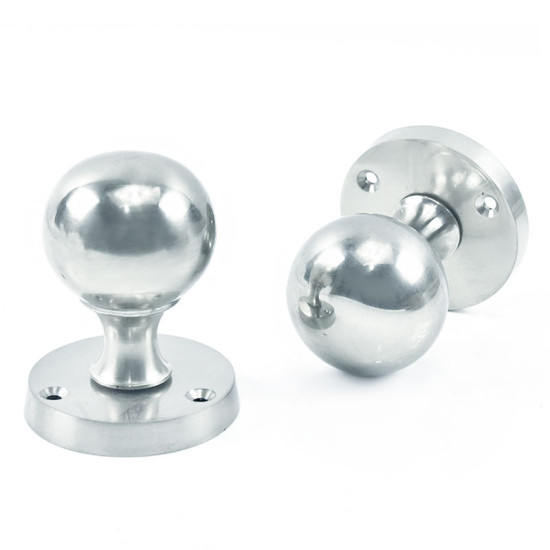 Polished Chrome Ball Door Knob