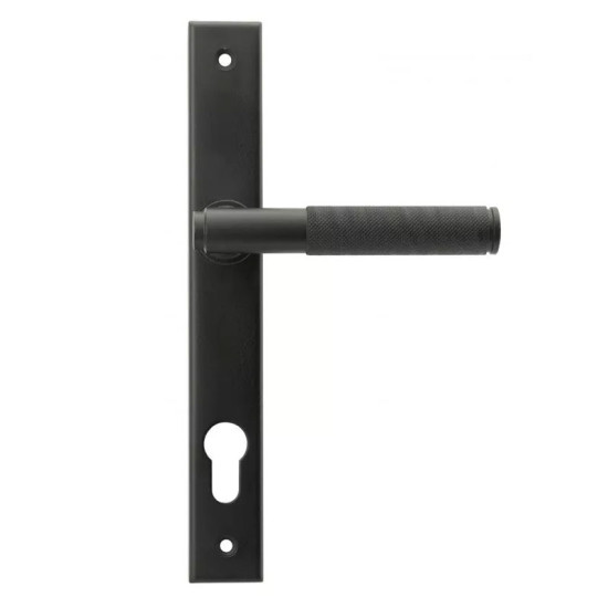 Matt Black Slimline Brompton Lever Door Handle
