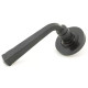 Blacksmith External Beeswax Avon Lever Door Handle on Round Rose Set - Sprung