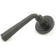 Blacksmith External Beeswax Avon Lever Door Handle on Art Deco Rose Set - Sprung