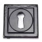 Traditional Blacksmith Square Escutcheon