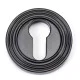 Traditional Blacksmith Beehive Round Euro Escutcheon
