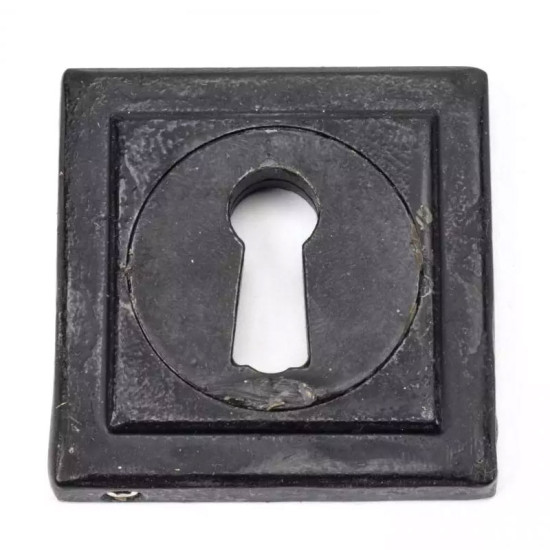 Blacksmith External Beeswax Square Escutcheon